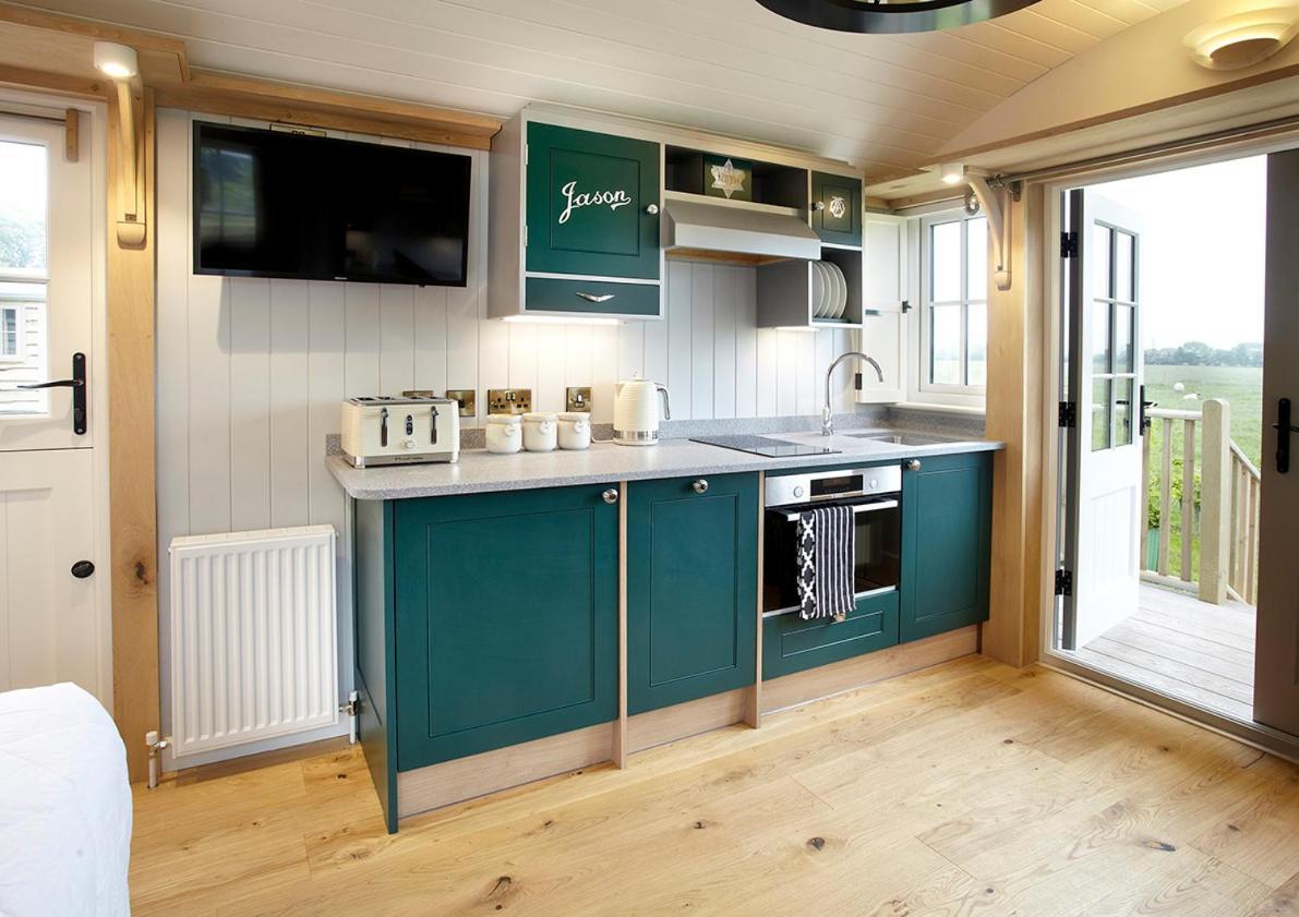 Hornington Manor Luxury Shepherd Huts York Exteriör bild