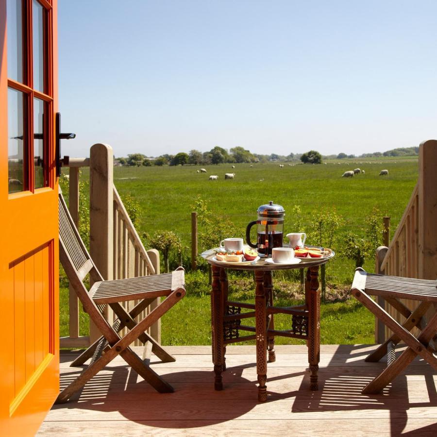 Hornington Manor Luxury Shepherd Huts York Exteriör bild